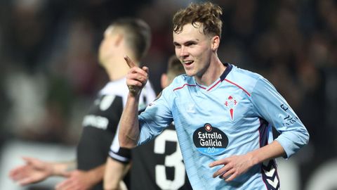 Swedberg fue el m&aacute;ximo goleador celeste en Europa con cuatro dianas.