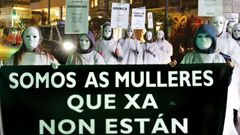Galicia clama contra las violencias machistas en este 25N