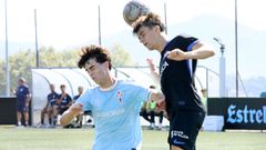 Pedro Ildefonso Garc�a marc� el gol que decidi� el derbi entre Celta y Deportivo en A Madroa.