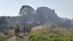 Imagen de un incendio en Meloxeira
