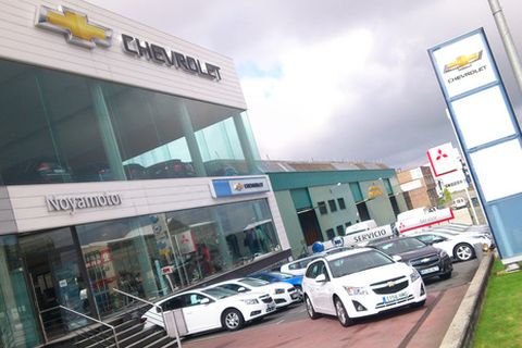Instalaciones de Chevrolet en el Polígono del Tambre