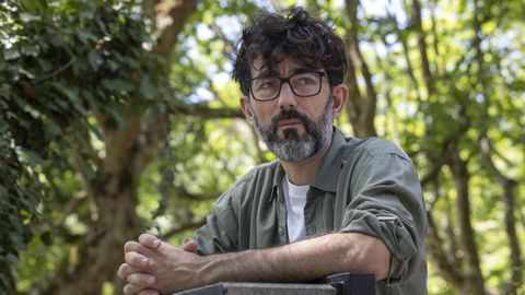 Eloy Enciso, onte na Alameda de Santiago