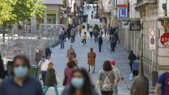 AMBIENTE EN LA CALLE REAL EN EL PRIMER D�A DE LA FASE UNO DE LA DESESCALADA