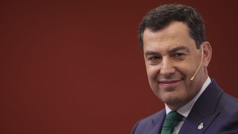 El presidente de Andaluc�a, Juanma Moreno, podr�a repetir mandato al frente de la Junta.