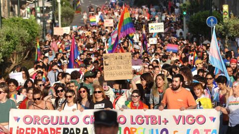 Día del Orgullo en Vigo.