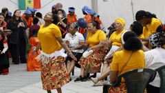 El Encontro Multicultural de este viernes congreg� un gran ambiente.