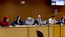 Imagen de una de las sesiones del juicio por el crimen de Yoel Quispe