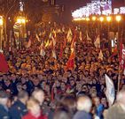 La manifestaci�n celebrada en Vigo congreg� a unas cinco mil personas.