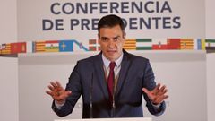 En directo: Pedro S�nchez comparece tras presidir la Conferencia de Presidentes