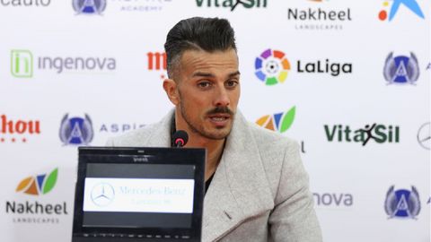 Rub�n de la Barrera en rueda de prensa