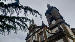 La cabecera del templo, el lado que mira al este