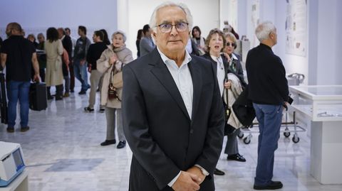 El nefrlogo jubilado Alfonso Otero es el responsable de la exposicin.