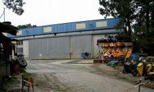 Instalaciones de la empresa Manuel Rodr�guez Lema situadas en Calo, en la parroquia de Pasarela.