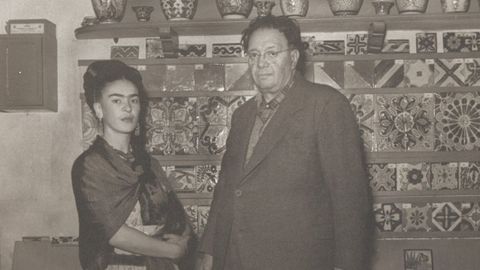 Frida Kahlo y Diego Rivera
