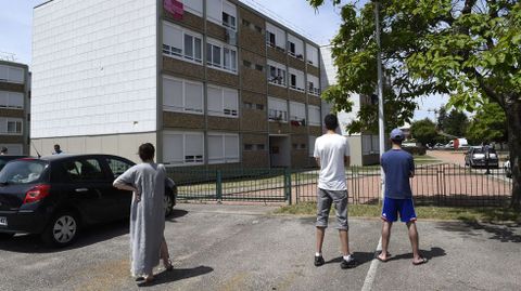 Edificio en Saint-Priest, cerca de Lyon (Francia) donde viva el sospechoso del atentado