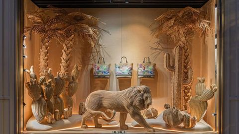 Instalaciones de Dior en las que trabajó Elga Fernández Lamas, en París