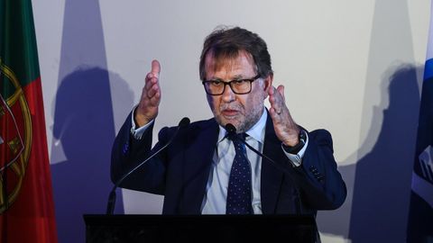 El ministro del Interior luso, Lu�s Neves, durante una comparecencia en el pasado mes de junio.