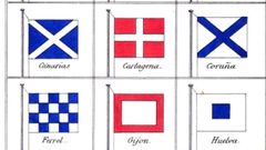La real orden del siglo XIX ya recoge la bandera coru�esa