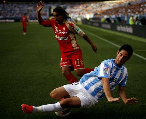 El jugador del M�laga, Isco, podr�a ser uno de los traspasados por las deudas del club. <span lang= es-es >reuters</span>