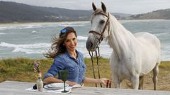 La�presentadora Paloma Lago en Covas