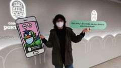 La concejala de Festas, Carme da Silva, present� este jueves algunos de los carteles alusivos al Entroido pontevedr�s 2021