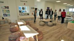 Imagen de archivo de la inauguraci�n de la biblioteca del CEIP As Covas, en Mea�o. Su director, Paulo Nogueira, particip� en el foro del Ministerio de Educaci�n y FP y propuso que precisamente la biblioteca fuese el coraz�n de la actividad escolar conjunta