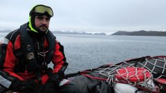 Pablo �lvarez Balsa participa en una campa�a del Ej�rcito de Tierra en la isla ant�rtica de Decepci�n