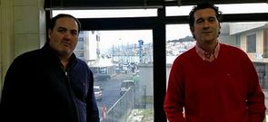 Santiago  Pascual (izq.) y �ngel Gonz�lez coordinan el proyecto.