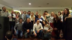 Los hosteleros de la comarca de Sarria disfrutaron de un d�a al otro lado de la barra