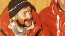 El alpinista polaco Krzystof Wielicki, en febrero de 1980, tras la primera ascensi�n invernal del Everest