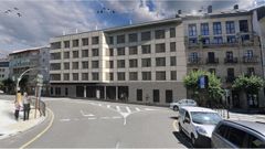 Recreaci�n de la fachada de la nueva residencia de ancianos del barrio de A Ponte, en Ourense