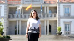 Marta Valc�rcel, alcaldesa de Salvaterra de Mi�o.