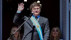 Javier Milei, presidente de Argentina.