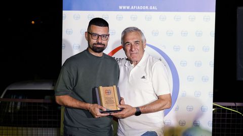 Todas las imágenes de la fiesta de fin de curso de Afiador.Ángel Nóvoa distinguió la labor de Miguel Carballo en el Estrela Futsal