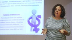 Cristina Palacios, de la Asociaci�n Arelas Trans