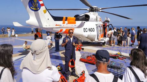 Helic�ptero Helimer en la Rosa de los Vientos