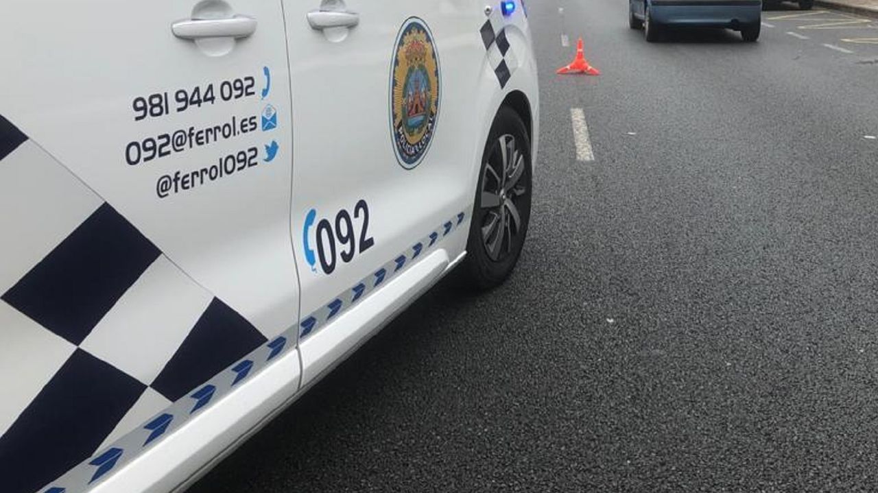 Colisión múltiple en Fene, en la intersección de la N-651 con la carretera de Magalofes