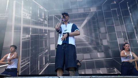 Lode en el concierto de ayer en el Big Sound en Pontevedra