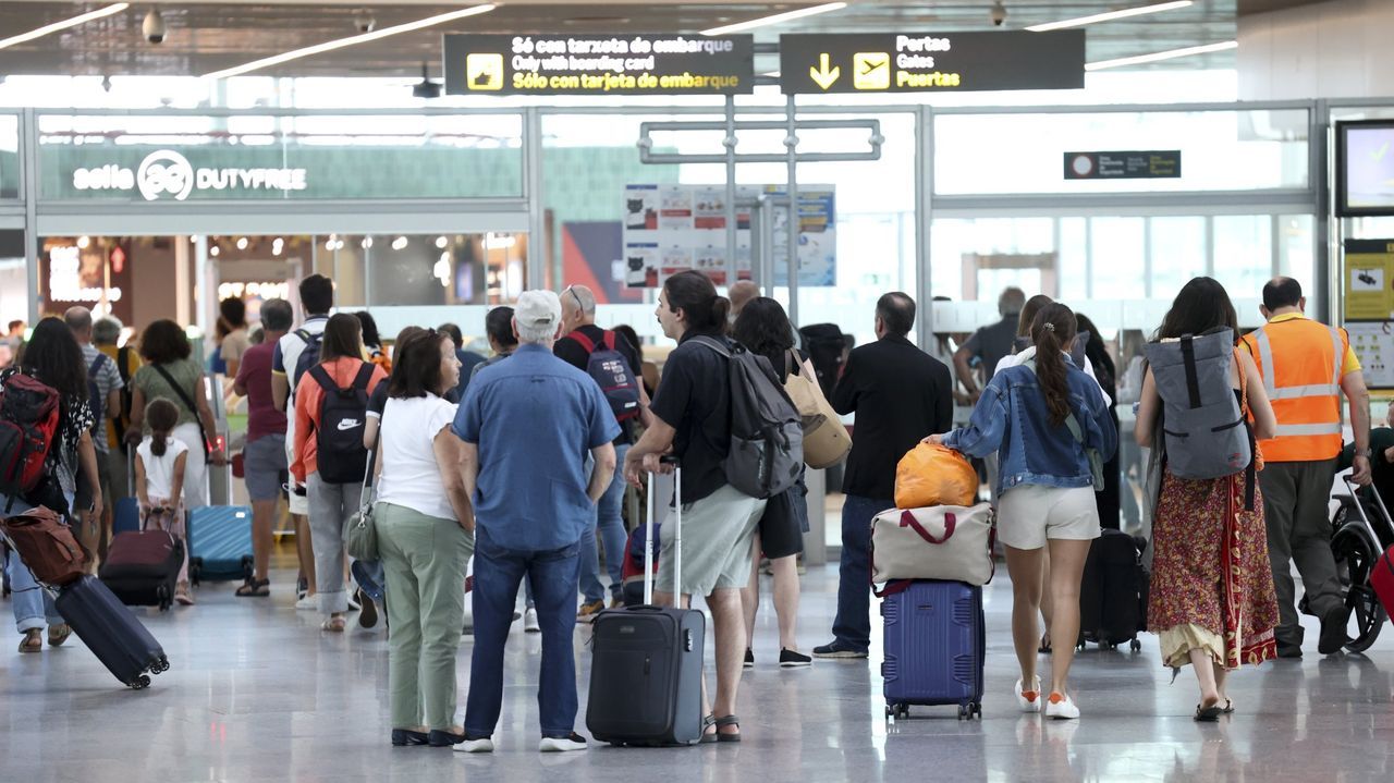 Galicia supera su récord aéreo histórico, con casi seis millones de pasajeros