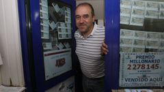 Manuel Reija, el lotero que dijo haber encontrado el boleto