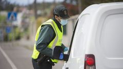 Imagen de un control policial