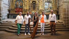 El festival se present� en la iglesia de Santa Mar�a A Nova.