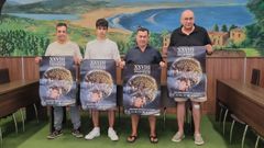 El alcalde (derecha) y representantes de la organizaci&oacute;n presentaron&nbsp;este lunes la prueba