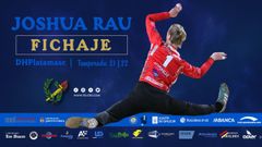 El Teucro anuncia su primer fichaje para la temporada 21-22, el portero alem�n Joshua Rau