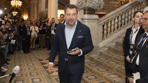 Salvini, el pasado martes.