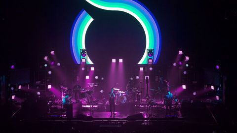 El concierto goz� de una cuidada puesta en escena