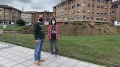 El alcalde de Siero, �ngel Garc�a, junto a la concejala Aida Nu�o