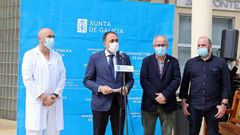 El conselleiro de Sanidade visit� este viernes el centro de salud de As Pontes para presentar el plan local de salud