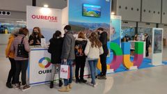 Expositor del Inorde en la �ltima edici�n de la feria de turismo interior de Valladolid.