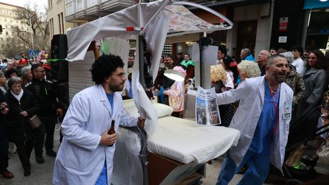 Martes de carnaval en el barrio de Monte Alto, en A Coru�a